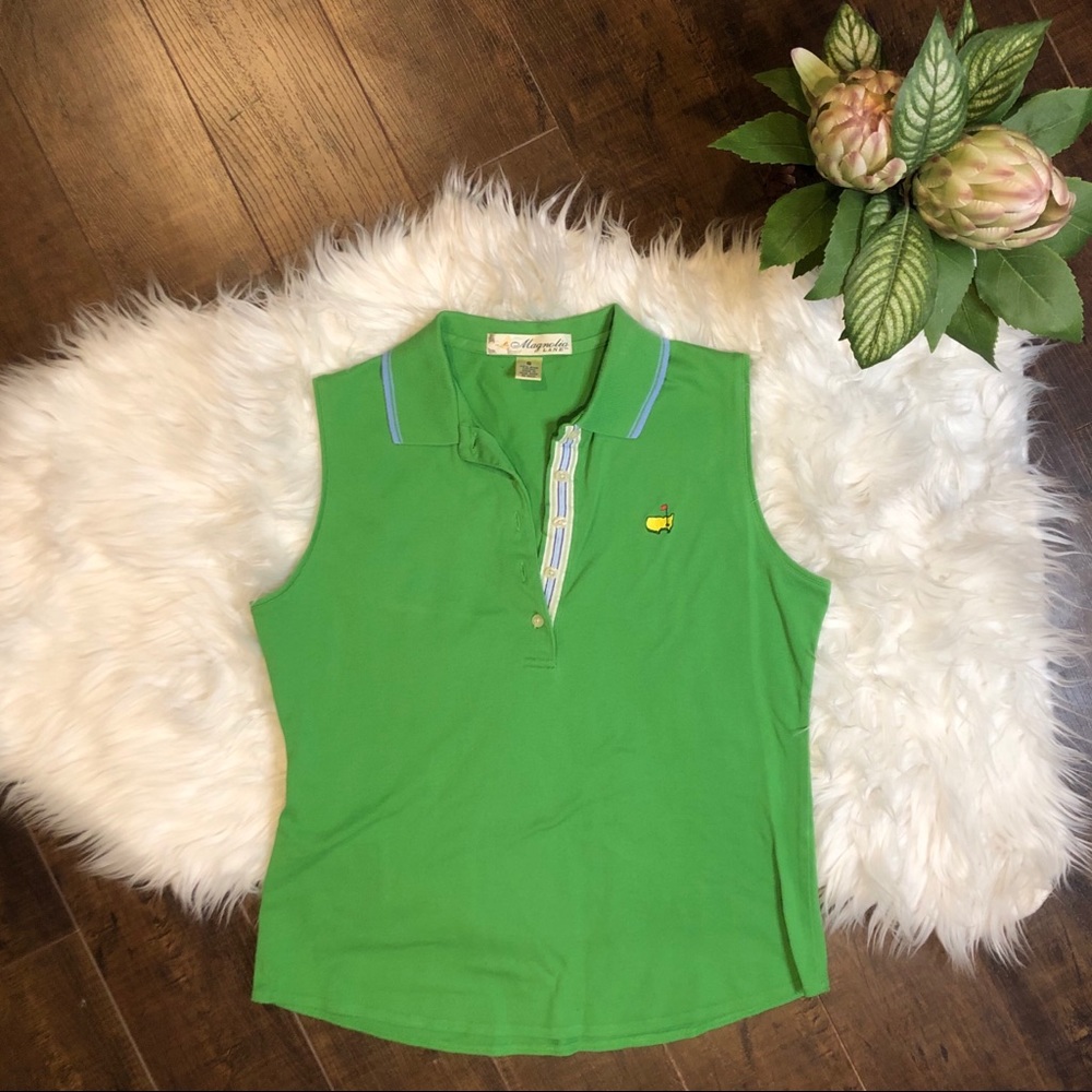 Sleeveless polo